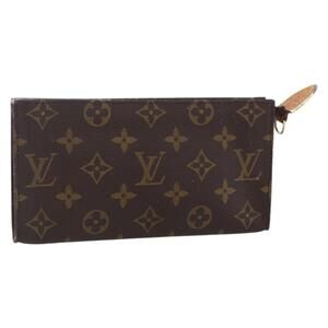 LOUIS VUITTON Monogram Bucket GM Accessory Pouch Vintage LV Auth 148369